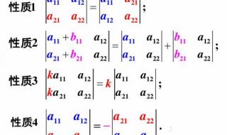 四阶行列式的化简 二阶行列式计算